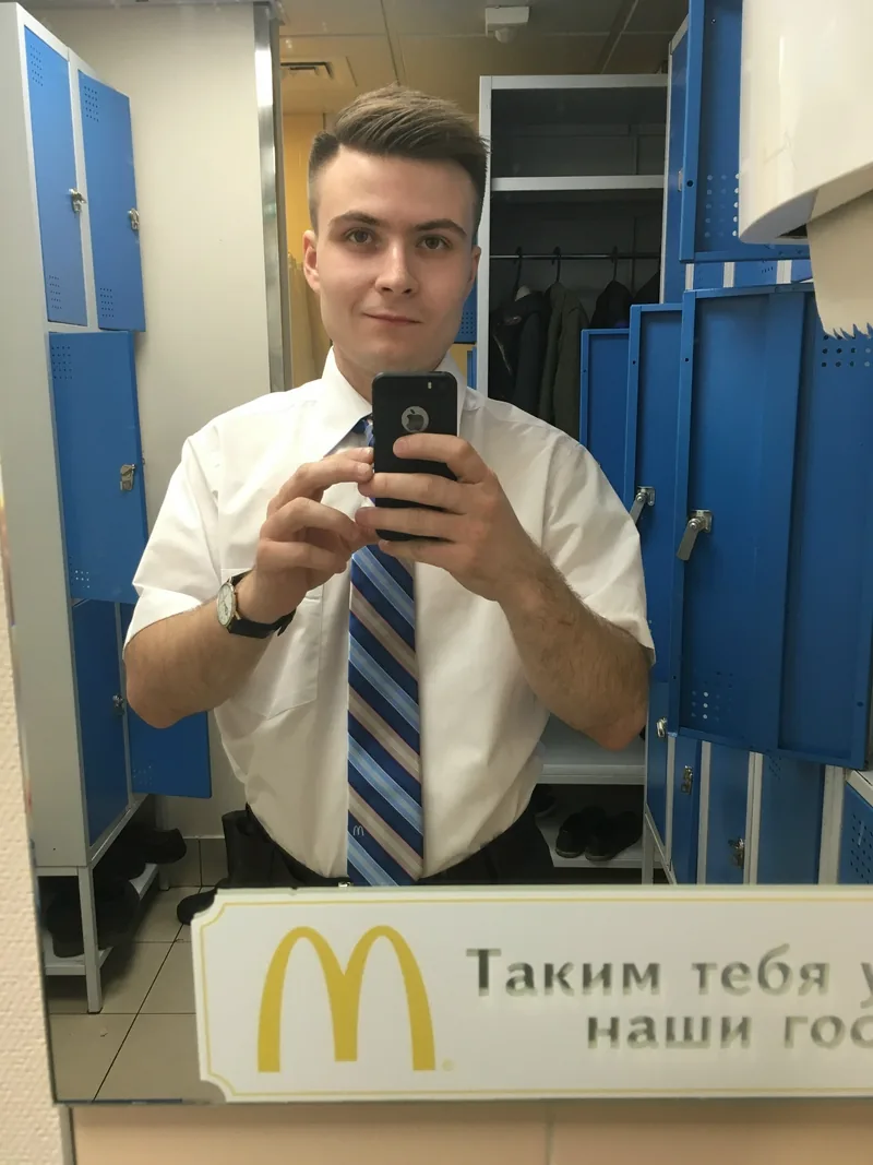 Владимир Железнов в начале пути — работа в «Макдоналдс»